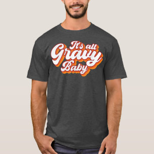 Het  retro-ontwerp van de zwaardvis, Thanksgiv T-shirt