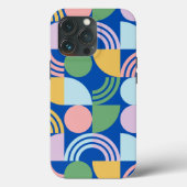 Het Retropatroon | Iphone 13 pro hoesje (Achterkant)