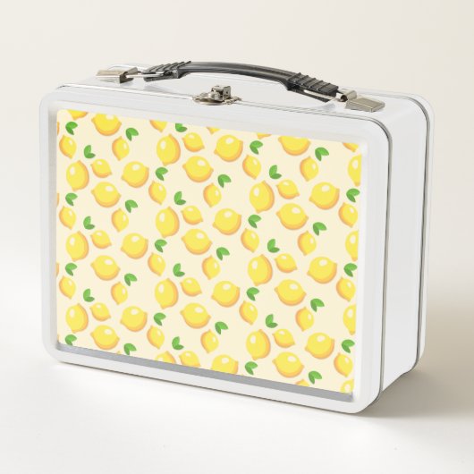 Het Reuben Company Lemons Metal Lunchbox (Voorkant)
