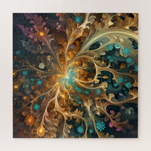 het reukvermogen van fractal Abstracte kunst, Legpuzzel (Horizontaal)