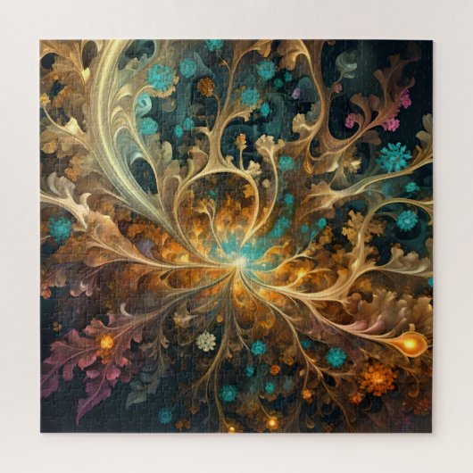 het reukvermogen van fractal Abstracte kunst, Legpuzzel (Verticaal)