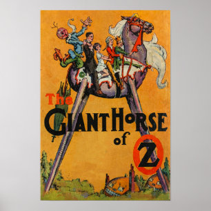 Het reusachtige paard van OZ Poster