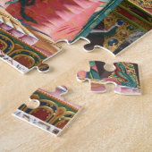 Het reusachtige standbeeld van Maitreya Buddha Jig Legpuzzel (Zijkant)