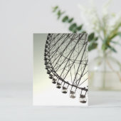 Het reuzenrad: Tokyo, Japan Briefkaart (Staand voorkant)