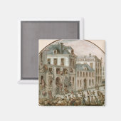 Het Reveillon Riot van april 1789 Magneet (Voorkant / Achterkant)