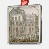 Het Reveillon Riot van april 1789 Metalen Ornament (Links)