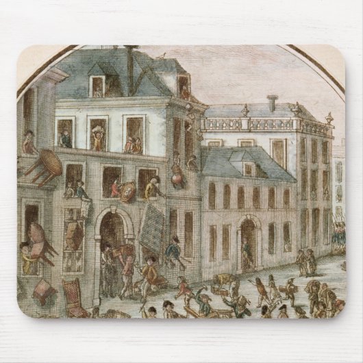 Het Reveillon Riot van april 1789 Muismat (Voorkant)