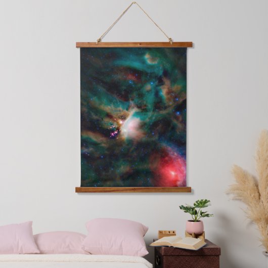 Het Rho Ophiuchi Cloud Complex. Hangend Wandkleed (Slaapkamer)