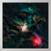 Het Rho Ophiuchi Cloud Complex. Poster (Voorkant)