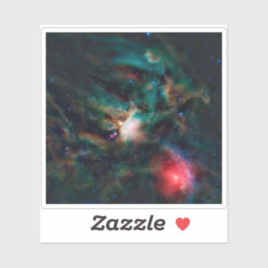 Het Rho Ophiuchi Cloud Complex. Sticker (Vel)