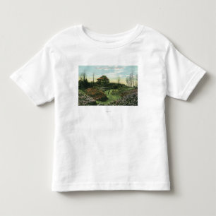 Het Rhododendron Pad en Pavilion van Highland Park Kinder Shirts