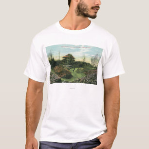 Het Rhododendron Pad en Pavilion van Highland Park T-shirt