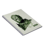 Het Riddler Karakter Grafisch Notitieboek (Rechterzijde)