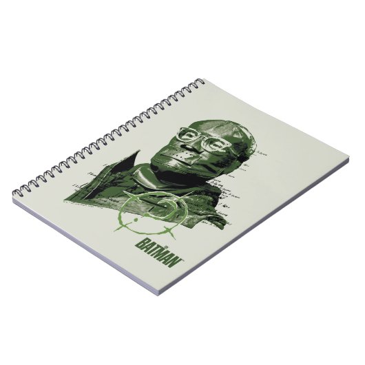 Het Riddler Karakter Grafisch Notitieboek (Linkerzijde)