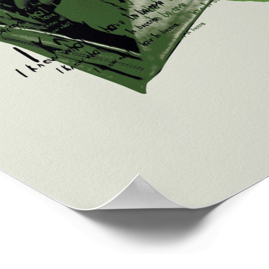 Het Riddler Karakter Grafisch Poster (Hoek)