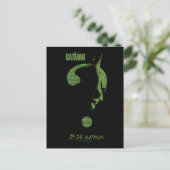 Het Riddler-vraagteken "To the Batman" Briefkaart (Staand voorkant)