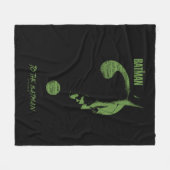 Het Riddler-vraagteken "To the Batman" Fleece Deken (Voorkant (Horizontaal))