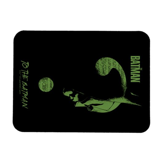 Het Riddler-vraagteken "To the Batman" Magneet (Horizontaal)