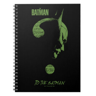 Het Riddler-vraagteken "To the Batman" Notitieboek