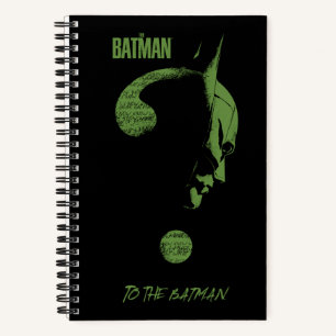 Het Riddler-vraagteken "To the Batman" Notitieboek