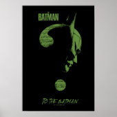 Het Riddler-vraagteken "To the Batman" Poster (Voorkant)