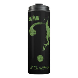 Het Riddler-vraagteken "To the Batman" Thermosbeker