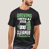 Het rijden in een schonere toekomst Elektrische Vo T-shirt (Voorkant)