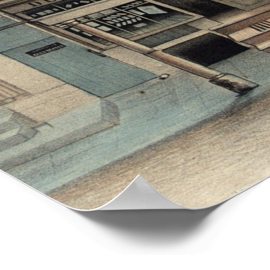 Het Rijdend Huis (NYC) Poster (Hoek)