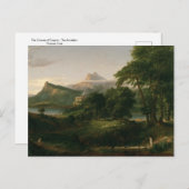 Het Rijk: De Arcadiaan van Thomas Cole Briefkaart (Voorkant / Achterkant)