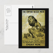 Het Rijk heeft Mannen nodig Briefkaart (Voorkant / Achterkant)
