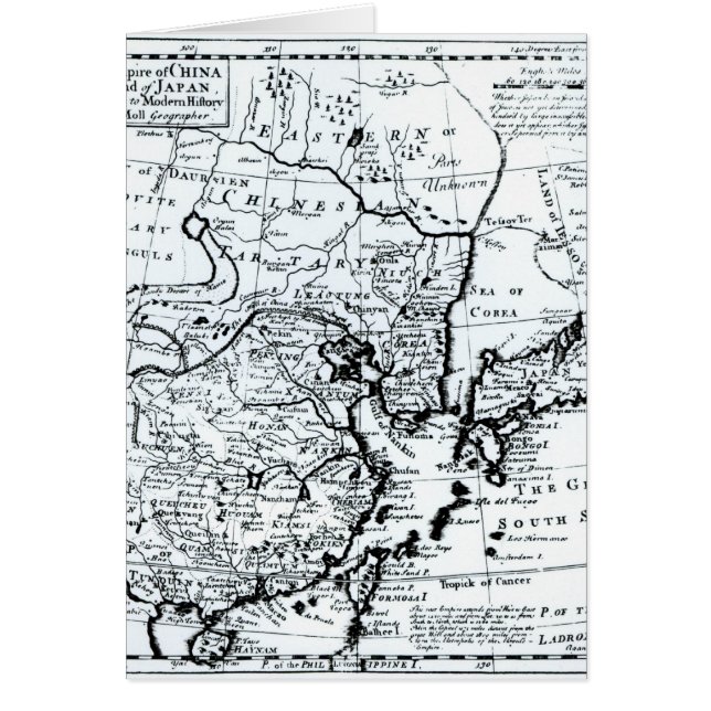 Het rijk van China en het eiland Japan (Voorkant)