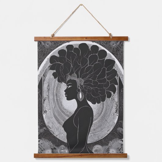 Het rijk van de raadsels hangend wandkleed (Voorkant)