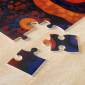 Het rijk van de raadsels legpuzzel (Zijkant)