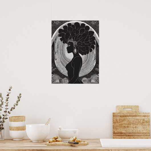 Het rijk van de raadsels poster (Keuken)