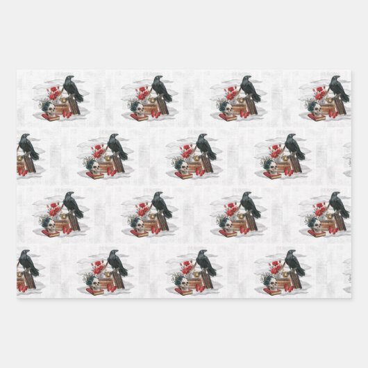 Het rijk van de Raven Inpakpapier Vel (Voorkant)