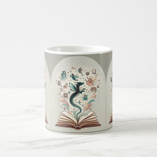 Het rijk van de verbeelding: Fantasy Books Koffiemok (Center)