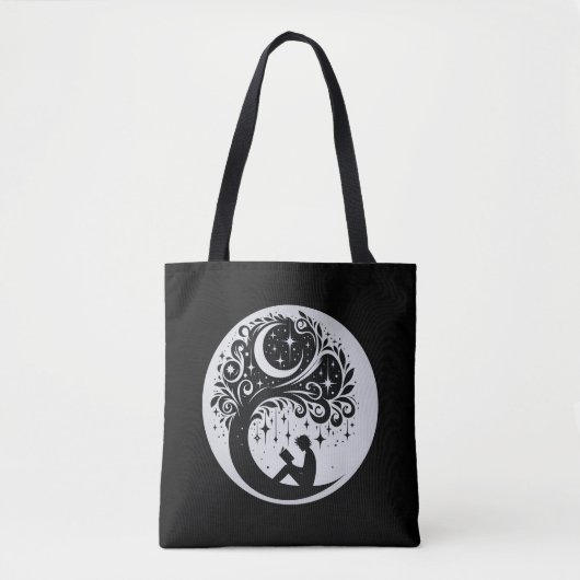 Het rijk van de verbeelding: Fantasy Books Tote Bag (Voorkant)
