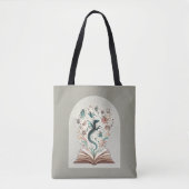 Het rijk van de verbeelding: Fantasy Books Tote Bag (Voorkant)