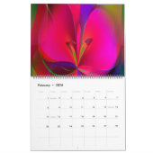 Het rijk van de zonnebloem kunst kalender (Feb 2026)