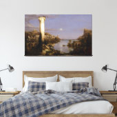 Het Rijk: Vernietiging door Thomas Cole Canvas Afdruk (Insitu (Slaapkamer))