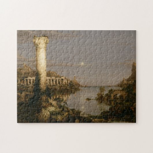Het Rijk: Vernietiging door Thomas Cole Legpuzzel (Horizontaal)