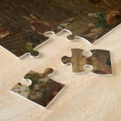 Het Rijk - Vernietiging door Thomas Cole Legpuzzel (Zijkant)