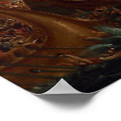 Het Rijk: Vernietiging door Thomas Cole Poster (Hoek)