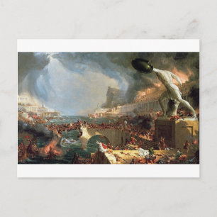 Het Rijk: Vernietiging Thomas Cole Briefkaart