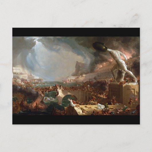 Het Rijk: Vernietiging Thomas Cole Briefkaart (Voorkant)