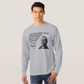 Het rijke Voorwerp aan wordt beheerd bij allen T-shirt (Voorkant volledig)