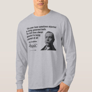 Het rijke Voorwerp aan wordt beheerd bij allen T-shirt