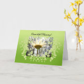 Het rijkelijke Wenskaart van Zegen! Kaart (Gele Bloem)