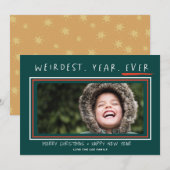 Het rijkste jaar ooit 2021 kerstkaart (Voorkant / Achterkant)