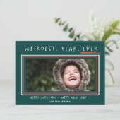 Het rijkste jaar ooit 2021 kerstkaart (Staand voorkant)